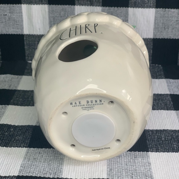 Rae Dunn “CHIRP” Birdhouse 🏠🕊 - Picture 4 of 6